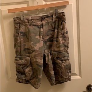 American Eagle Outfitters Camouflage Cargo Shorts